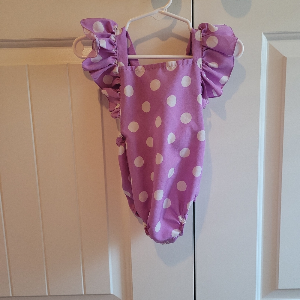 Bailey's Blossom ruffle onsie size 12-18 months